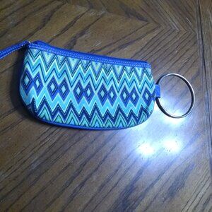 Ring holder, small wristlet purse ( V pattern)